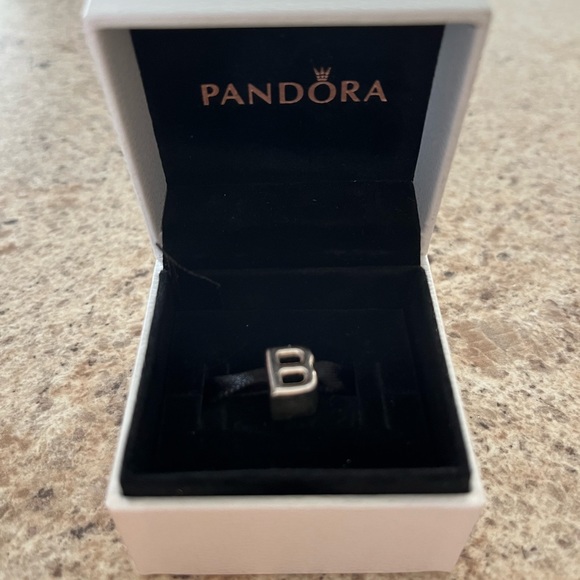 PANDORA Letter B Charm - Picture 2 of 7